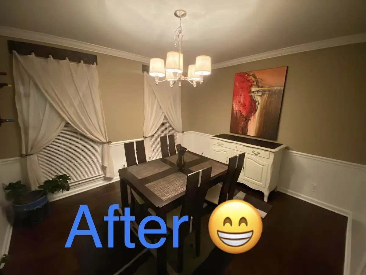 Professional dining room restoration after water damage in Belle Haven